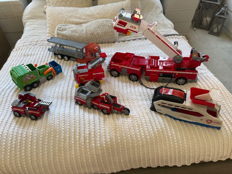 Paw patrol and other cars bundle 