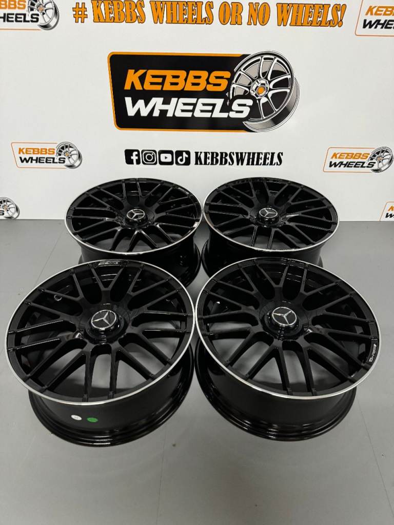NEW 20" MERCEDES C63 AMG STYLE ALLOY WHEELS C CLASS E CLASS S CLASS C43 C63 E43 E63 S63