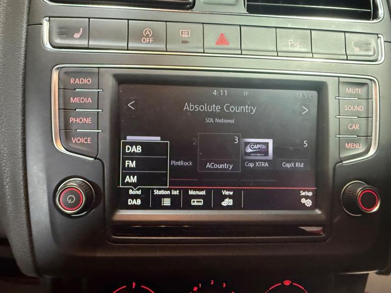 2017 Volkswagen Polo 1.2 TSI BlueMotion Tech Match Edition Euro 6 (s/s) 3dr HATCHBACK Petrol Manual