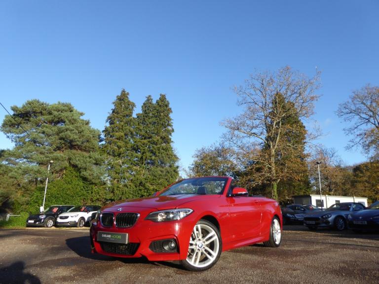 BMW 2 SERIES 1.5 218i M Sport Convertible 2015