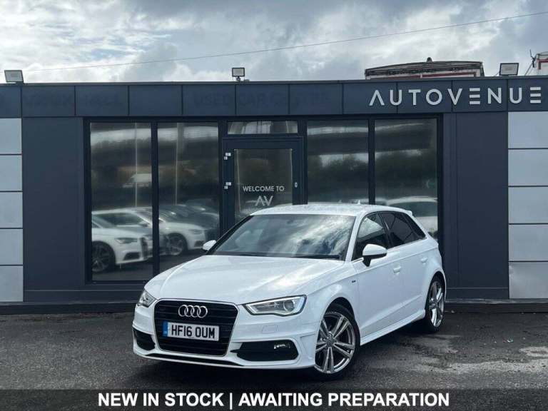 2016 Audi A3 1.4 TFSI 125 S Line 5dr [Nav] HATCHBACK PETROL Manual