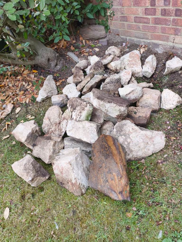 Bargain loads big garden rocks natural boulder stones 