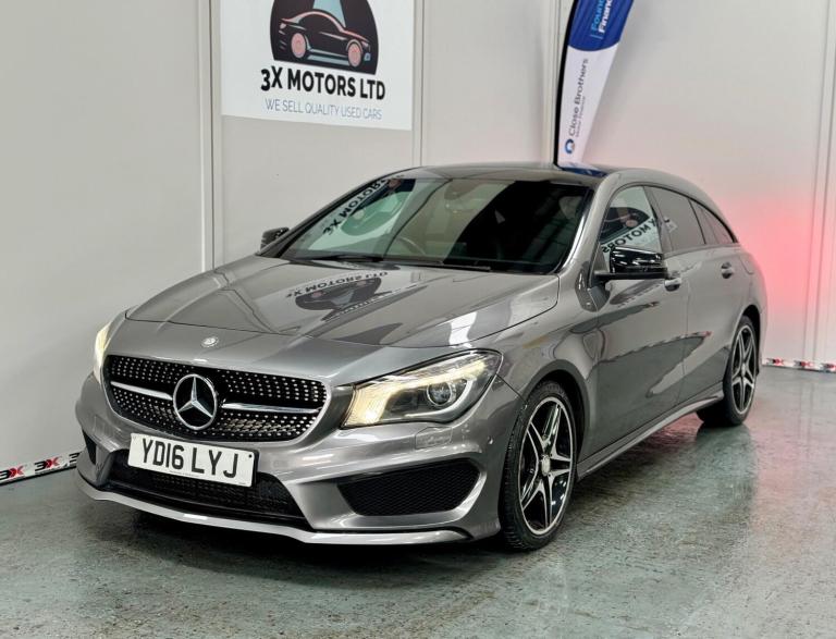 2016 Mercedes-Benz CLA 2.1 CLA220d AMG Sport Shooting Brake 7G-DCT Euro 6 (s/s) 5dr ESTATE Diesel...