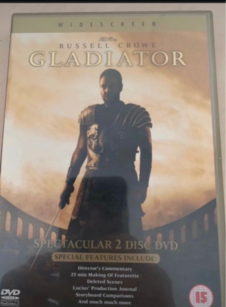 Gladiator DVD  