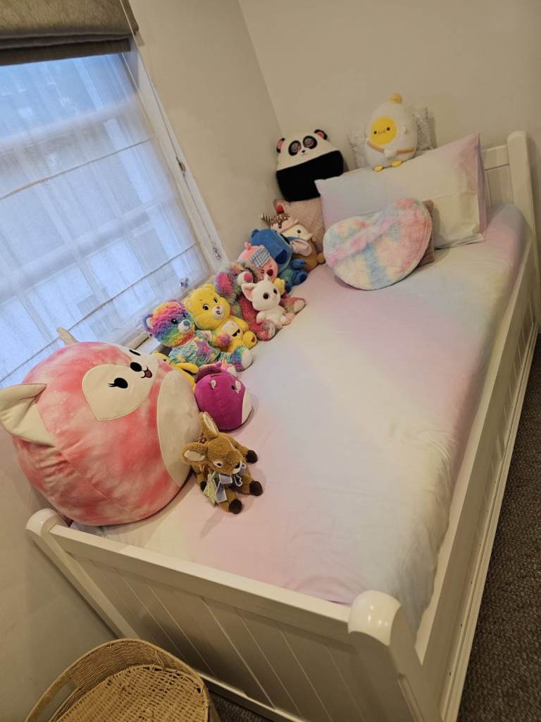 Single Bed + Pull-Out Guest Bed (Trundle) with Drawer