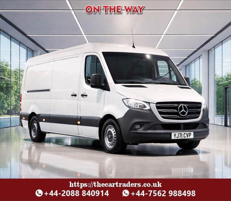 2021 Mercedes-Benz Sprinter 2.1 314 CDI Progressive Panel Van 5dr Diesel Manual RWD L2 H2 Euro 6 ...