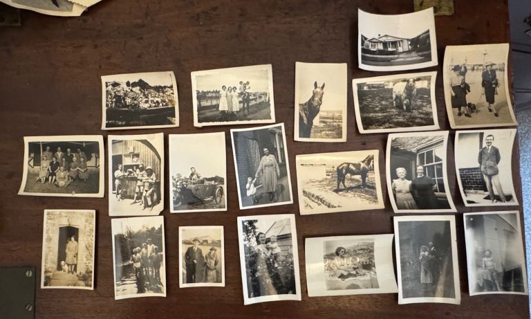 Set of old photographs 