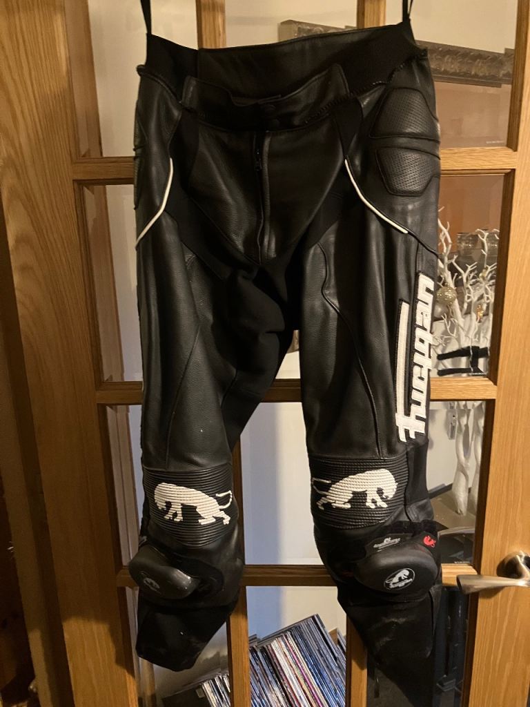 Furygang leather motorcycle suit.