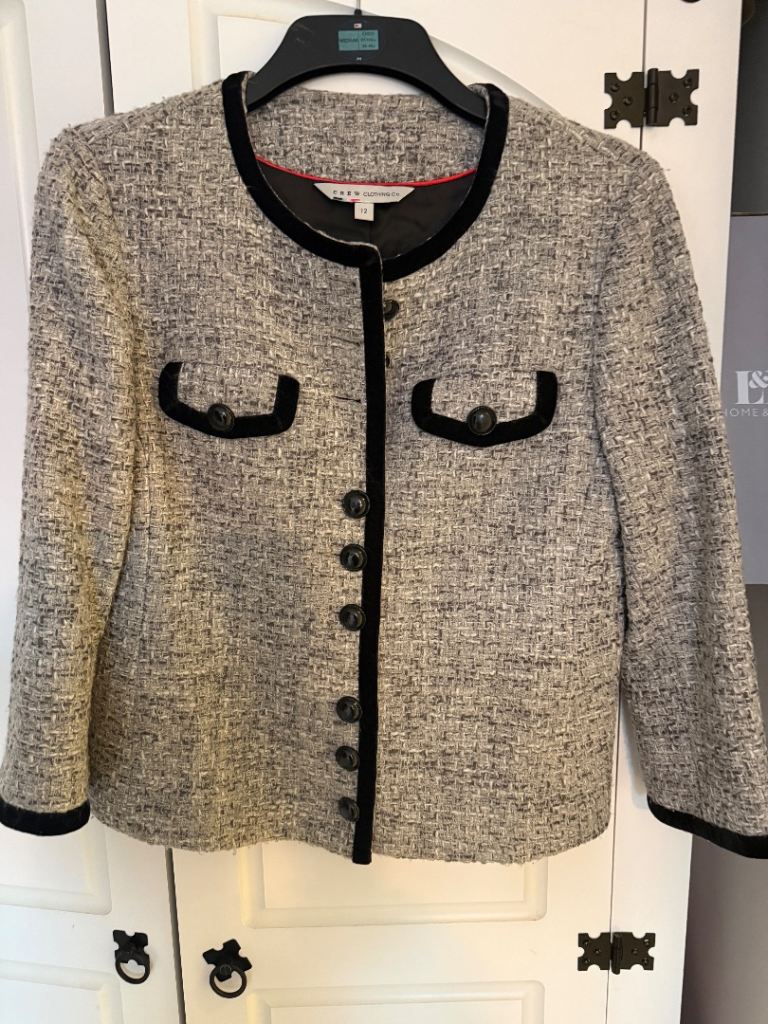 Crew clothing coat size 12