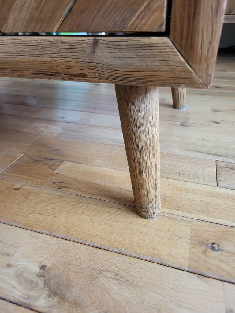 Wanted - Oak Furnitureland Parquet Coffee Table Leg