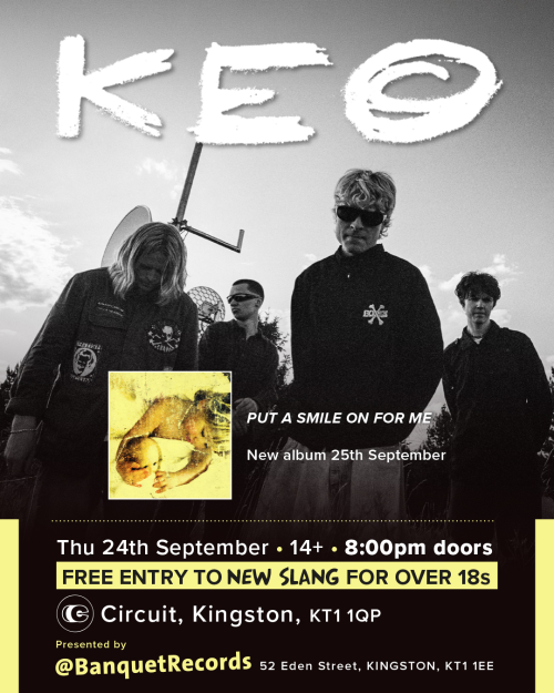 KEO SOLD OUT Tickets Kingston 24/9/26