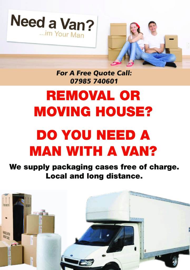 Cumbernauld Removals, Man with a Van 