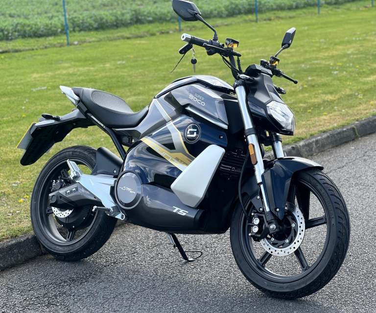 VMOTO TS STREET HUNTER ELECTRIC MOTORCYCLE By Super Soco TC Max | DELIVERY