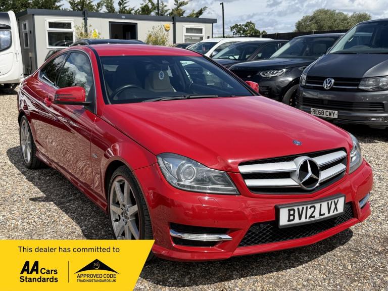 2012 Mercedes-Benz C Class C180 BlueEFFICIENCY AMG Sport Edition 125 2dr Auto COUPE Petrol Automatic