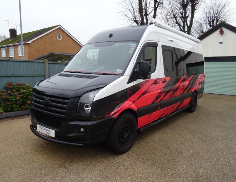 Volkswagen Crafter LWB High Top Campervan 4/5 berth 4 belt 40,000 miles 2017