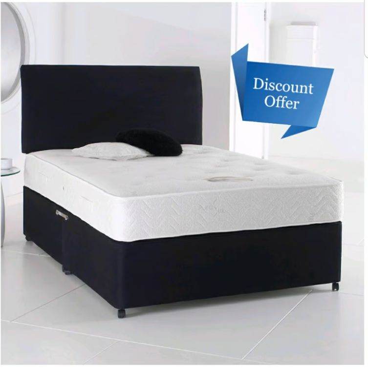 Quality Divan Bed Frame and Mattress Set Available in All Sizes