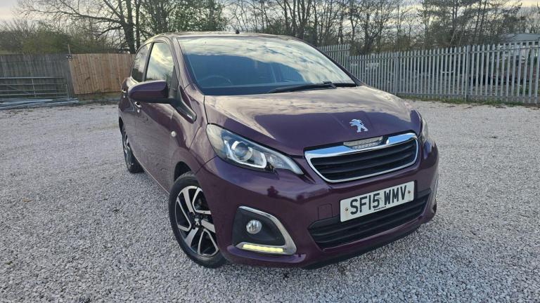 2015 Peugeot 108 1.2 VTi PureTech Allure Euro 5 5dr HATCHBACK Petrol Manual
