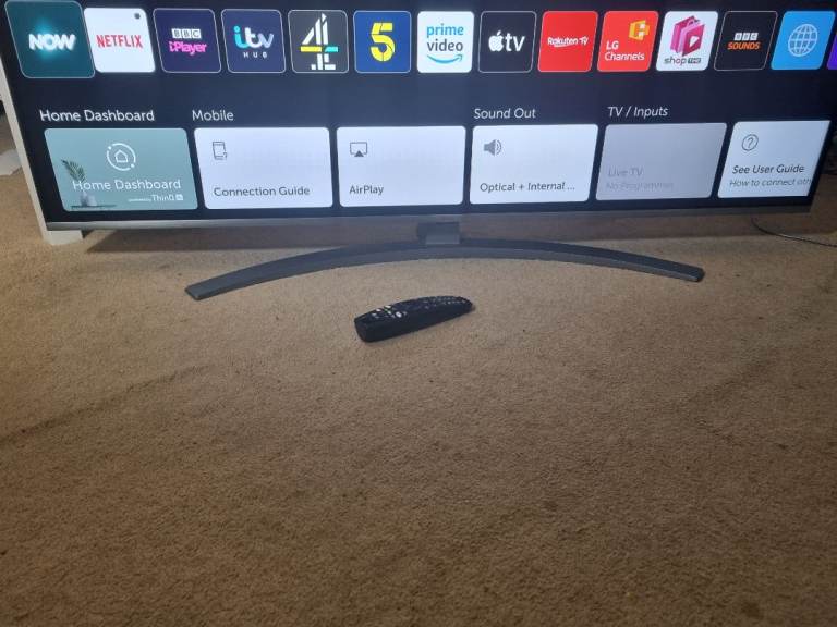 55" LG 4K ULTRA HD HDR SMART TV