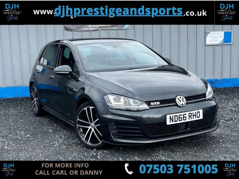 2016 Volkswagen Golf 2.0 TDI BlueMotion Tech GTD Euro 6 (s/s) 5dr HATCHBACK Diesel Manual