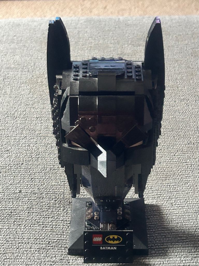 Lego Batman Cowl.