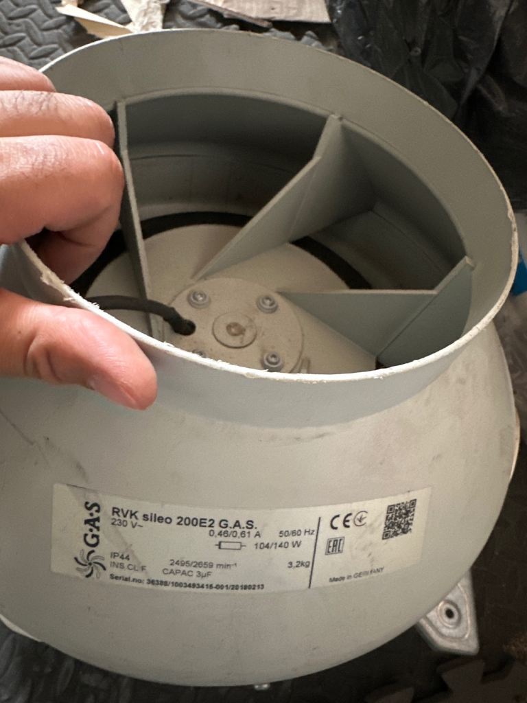 Rks 10 inch fan cooling 