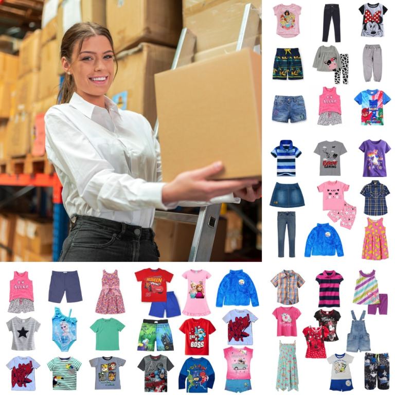 Wholesale Children's clothing parcels for market traders and shops