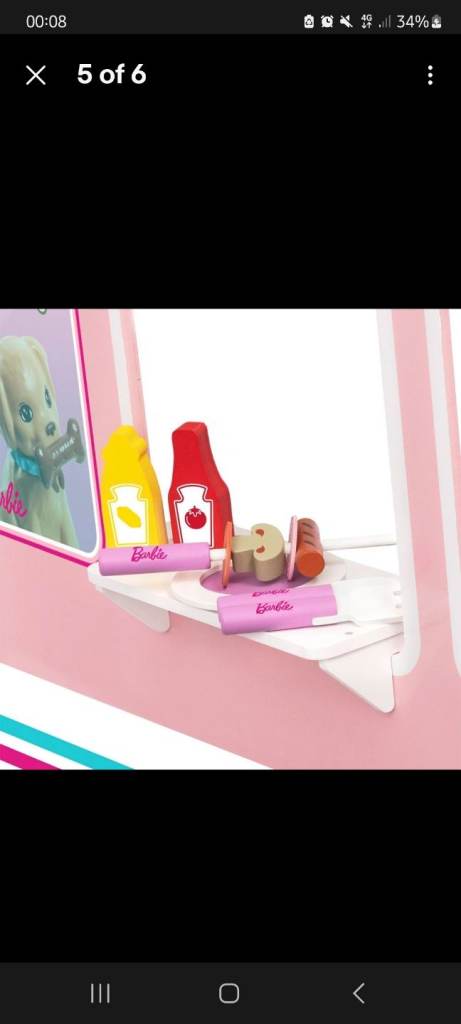 brand new boxed barbie camper van activity play 