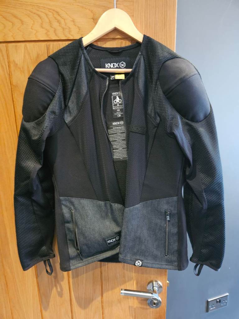 Knox Urbane Pro Women's Armoured Shirt – Black/Black Denim – 3XL