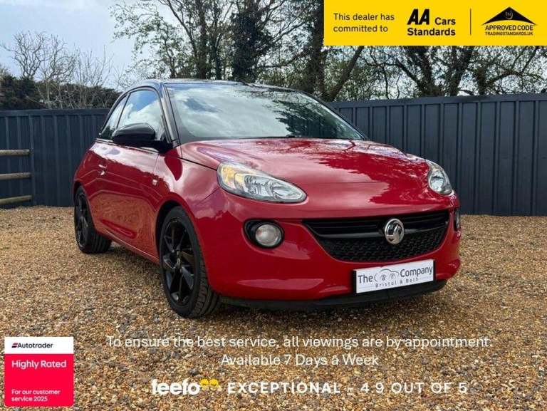 2018 Vauxhall ADAM 1.2i ecoFLEX ENERGISED Euro 6 (s/s) 3dr HATCHBACK Petrol Manual