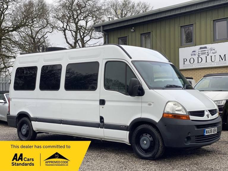 2008 Renault Master RENAULT MASTER AUTOMATIC 2.5 SOLAR—SINK—STOVE—SKYLIGHT—DOUBLE BED VAN CONVERS...