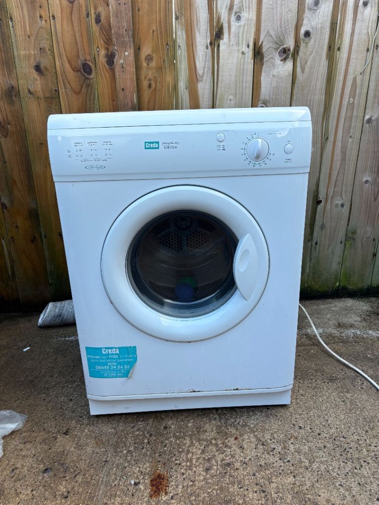 Creda tumble dryer vented 