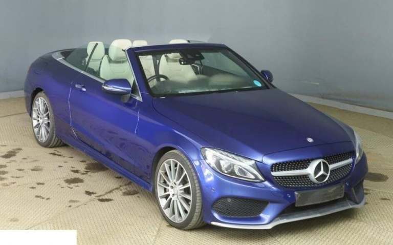 2017 17 MERCEDES-BENZ C CLASS 2.1 C250D AMG LINE (PREMIUM PLUS) CABRIOLET 2DR DI