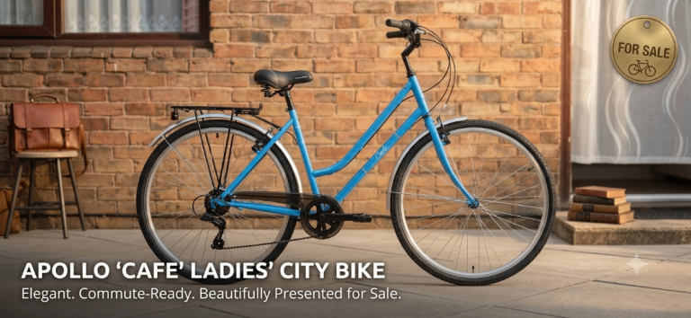 Apollo Cafe Blue Ladies' City Bike - NEW