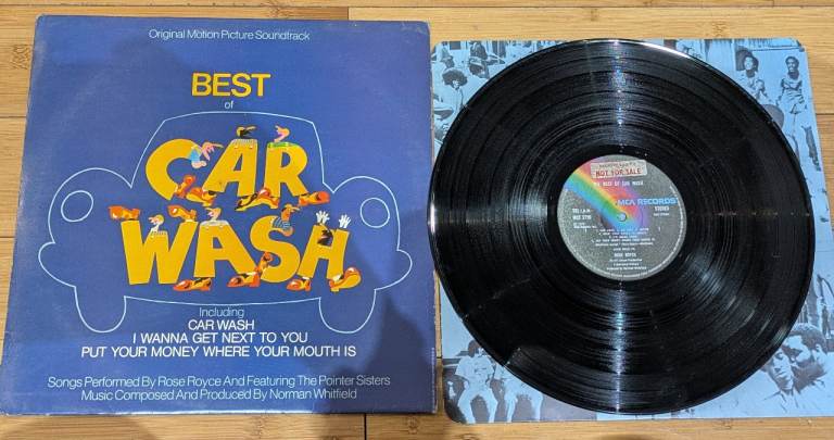Best of Car Wash Soundtrack Vinyl LP – MCA Records