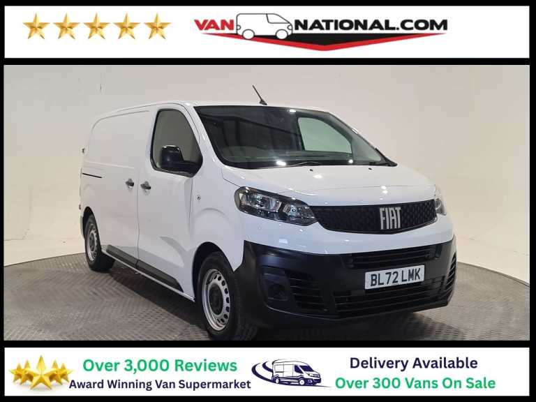2022 Fiat Scudo 1.5 MULTIJET TECNICO 100 BHP SWB Panel Van Diesel Manual