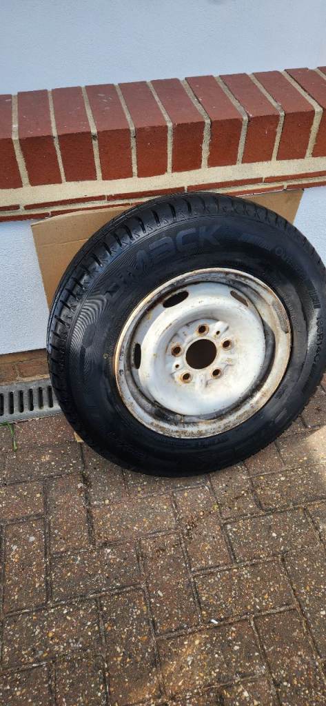 Talbot express tyre and rim