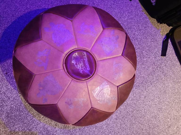 CYPRUS POUFFE, FOOT STOOL