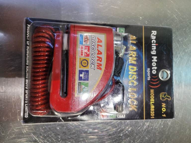 New Racing Moto ALARM DISC LOCK R8201 - 110dB