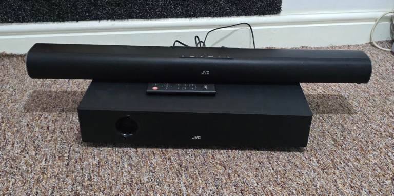 Soundbar and subwoofer JVC Th-d357b Good working 