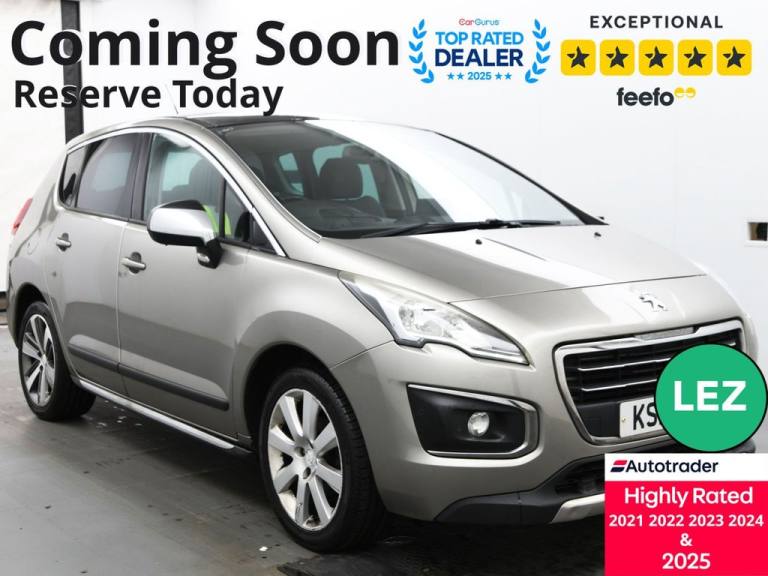 2016 Peugeot 3008 1.6 BlueHDi 120 Allure 5dr HATCHBACK DIESEL Manual