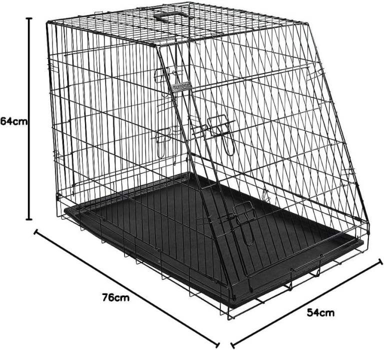 Dog Cage Collapsible 2 Doors