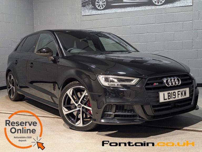 2019 Audi S3 TFSI Black Edition Hatchback Petrol Automatic