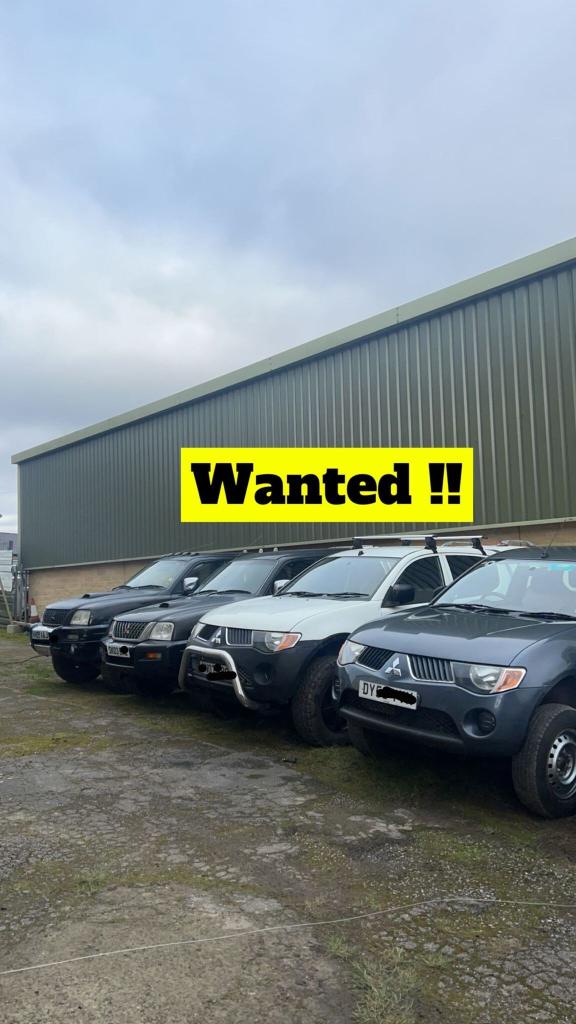 2011 Mitsubishi L200 WANTED ANY MITSUBISHI L200!!! ALL WANTED!!! PICK UP Diesel Manual