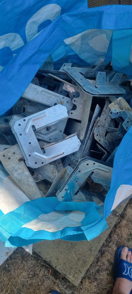 Galvanised truss clips mixed bag