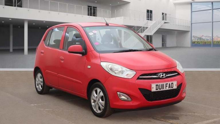 2011 Hyundai i10 1.2 Active 5dr HATCHBACK PETROL Manual