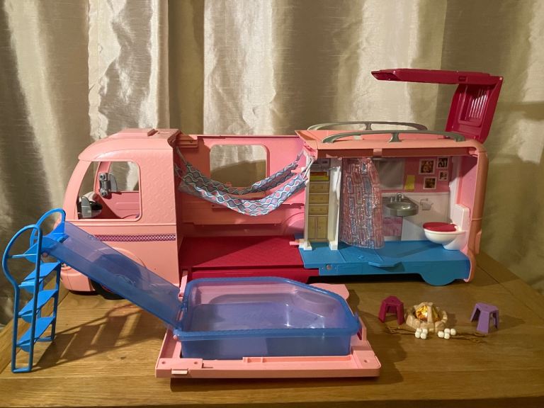 Barbie Transforming Dream Campervan with Pool 