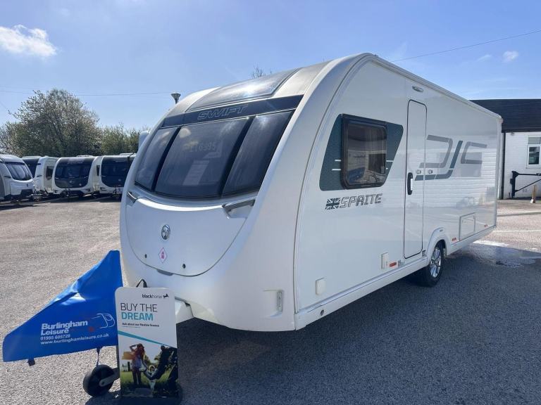 Swift Sprite Major 4 Sb Truma Heating / GRP construction / Bike rack facility