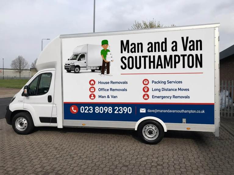 Man and Van Southampton | House Removals, Office Removals & Packing