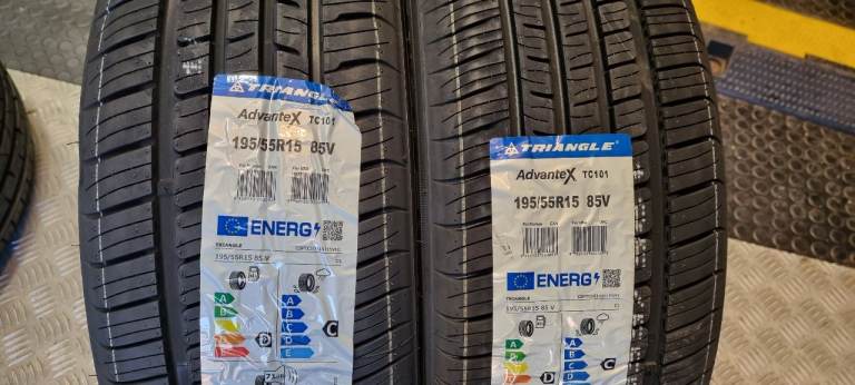 195 55 15   2 x New !! tyres Triangle Advante X ALL Seasons