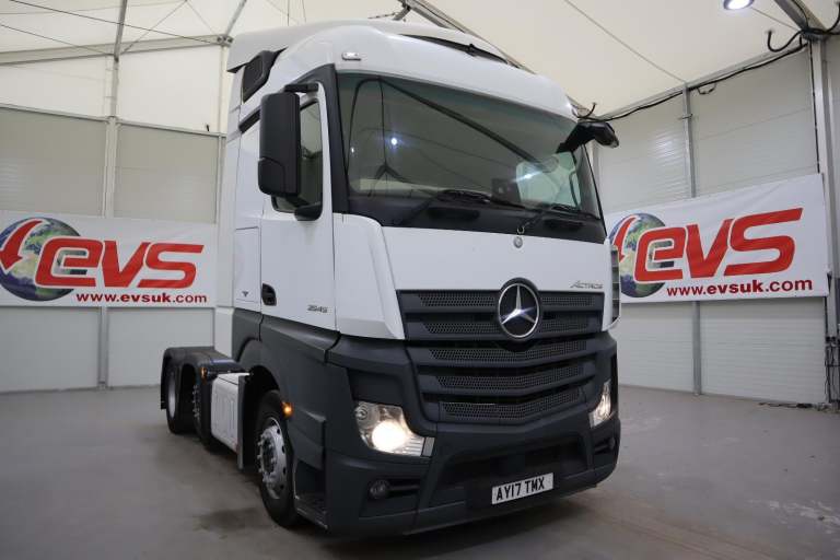 2017 (17 PLATE) Mercedes Benz ACTROS 2545 6x2 Euro 6 Tractor Units